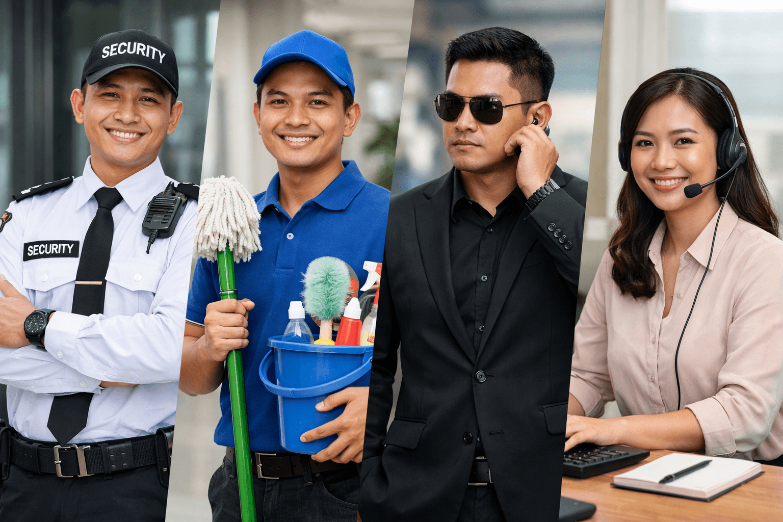 Tim Profesional PT Fadjar Merah Indonesia - Satpam, Office Boy, Bodyguard, Admin